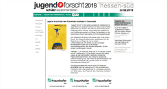Desktop Screenshot of jugend-forscht-hessen-sued.de